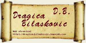 Dragica Bilašković vizit kartica